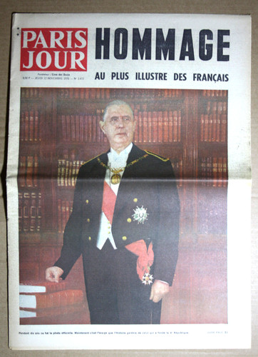 Mort général gaulle - du, de