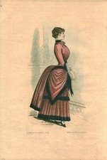 Gravure ancienne 1883 l'art et