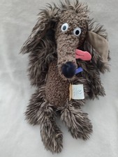 doudou peluche Moulin Roty Chien pourri Ecole des loisirs marron tbe 36cm