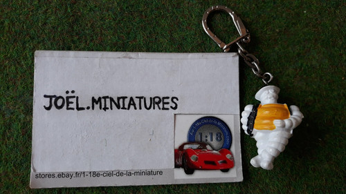 Porte clefs bibendum michelin - porte,