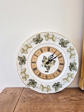 Pendule, horloge en faïence