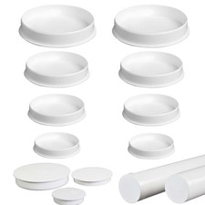 8 Pvc Pipe End Capm 50 75 110 160mm, Bouchon Tuyau Plomberie PVC Cap, Bouchon...