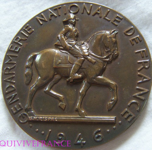 Med6173 medaille gendarmerie - -,