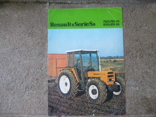 Prospectus tracteur renault - prospectus,