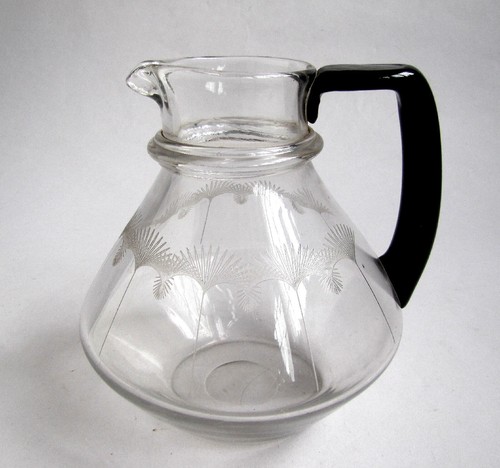 Ancien pichet verre soufflé - ancien,
