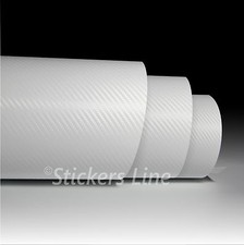 Film Adhésif Carbone Blanc 3D