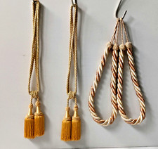 2 PAIRE D'EMBRASES DE RIDEAU