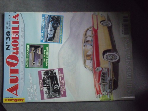 1µ revue automobilia - revue,