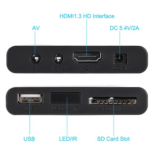 Mini box media - box, player