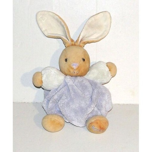 Doudou boule lapin kaloo plume - lapin,