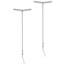  2 Pcs Lampadaire Miniature