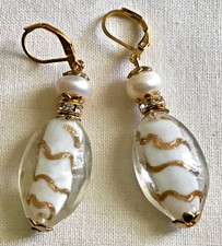 ⭐️boucles, perles verre