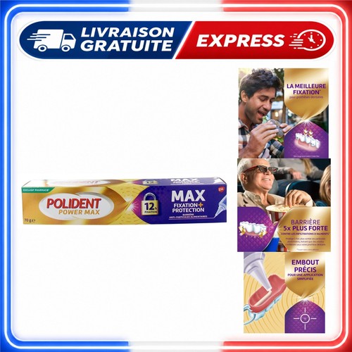 Polident power max crème - power,