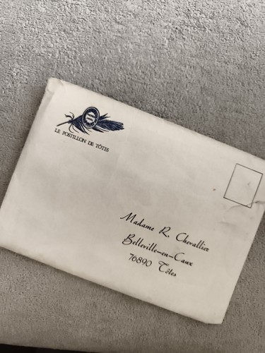 Lettre ancienne postillon - ancienne, le