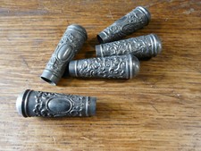 Lot 5 Embouts Metal Blanc Canne Ancienne  Ou Ombrelle