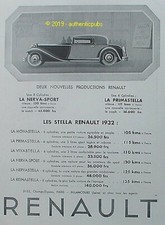 PUBLICITE RENAULT VOITURE LA