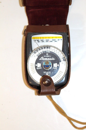 Gossen lunasix light meter - gossen,