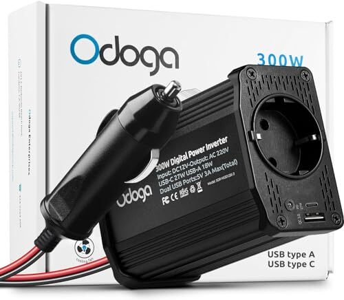 Odoga convertisseur 12v - convertisseur,