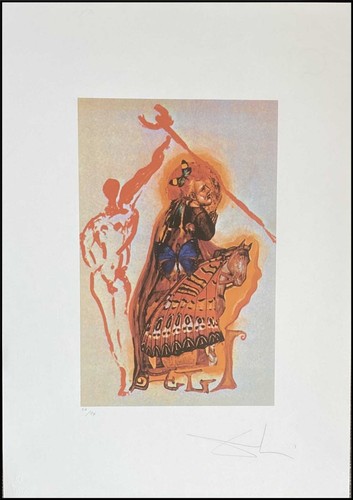 Salvador dali tarot - 70, x