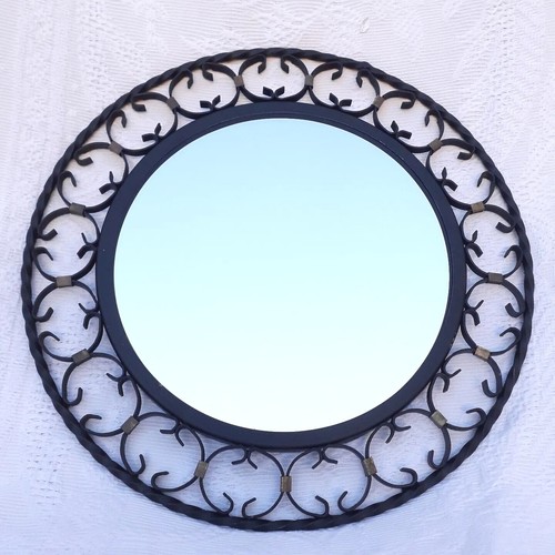 Miroir vintage fer forgé - fer,