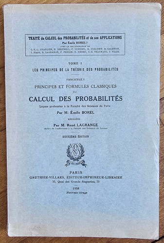 Traité calcul des - du,
