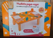 MALETTE PIQUE NIQUE EN BOIS &