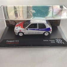 Altaya 1/43 collection voiture rallye  , Peugeot 106 Rallye Jeunes 1996