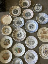 Lot 18 Assiette Publicitaire Faïence Ancienne Publicité Vaisselle Terre de Fer