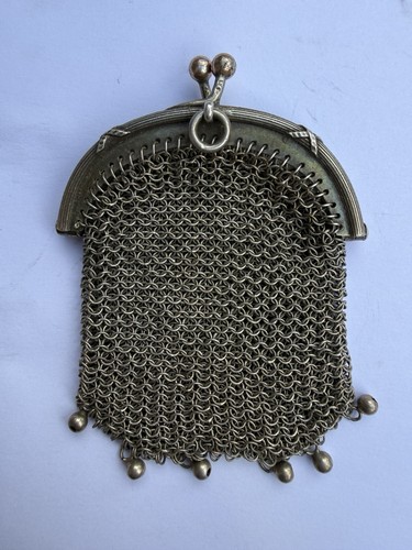 Aumônière argent massif et - argent,