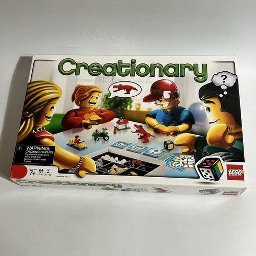 Lego creationary board game - board,