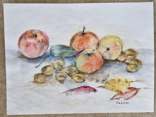 Aquarelle originale nature - aquarelle,