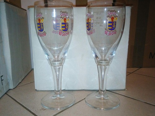 Verres bière cuvée watou - bière,