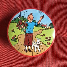 TintinBoite à Bonbons Brochet Ronde