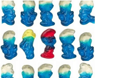 Haribo les schtroumpfs - -,