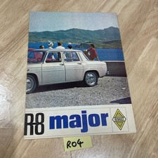Renault 1965 R8 Major Dauphine R4 Caravelle prospectus catalogue brochure