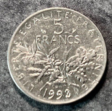 Pièce 5 Francs semeuse 1993