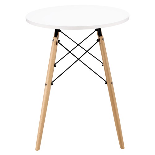 Table ronde blanche style - ronde,