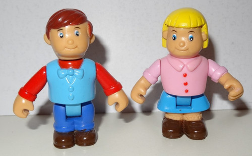 Lot figurines couple 6 cm - -,