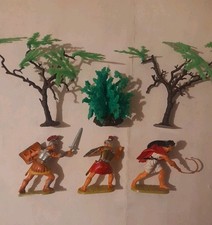 3 Elastolin Romain Romans