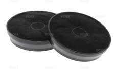 Lot de 2 filtres chaarbon