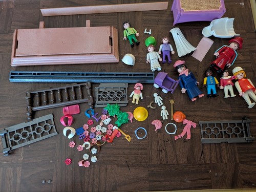 Playmobil lot people flower - playmobil,