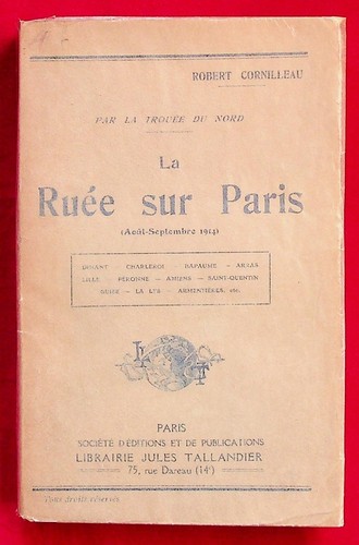 Ruée paris 1914 par - la,