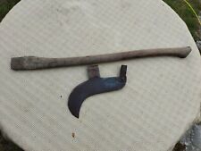 Hache serpe croissant véhicul US lot bord jeep dodge GMC COLLINS 39/45 WW2 PELLE