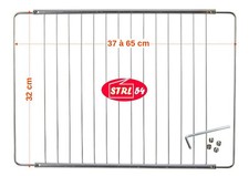 Grille de four extensible inox