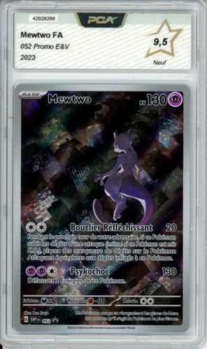 Carte pokémon mewtwo promo - pokémon,