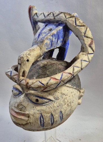 Masque yoruba guéléde - masque,