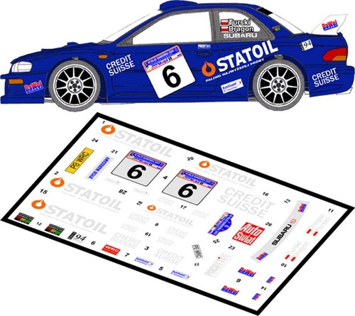 Decals subaru impreza - decals,