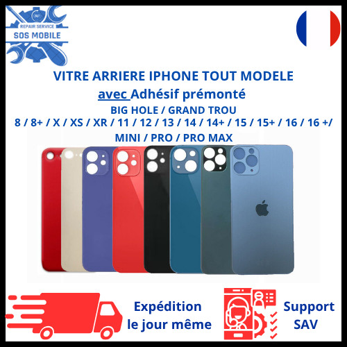 Vitre arrière iphone tout - arrière,