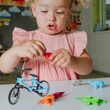  2 pièces Mini vélos Mini maison vélos miniatures décors miniatures petite