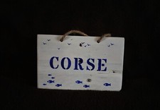Panneau Bois Flotté "CORSE"